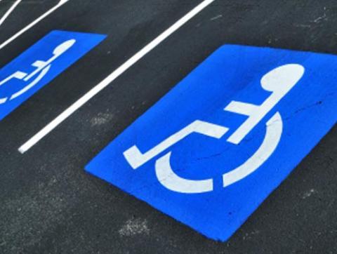 accessible parking space